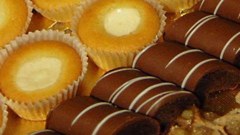 Suklaaleivoksia. Kuva: Touko Yrttimaa / YLE