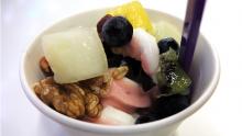 Frozen yogurt on jäinen makupala. Kuva: Siiri Huttunen, Yle Olotila Frozen yogurt on jäinen makupala. Kuva: Siiri Huttunen, Yle Olotila