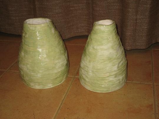 Minna Mattila: keraamiset lampunvarjostimet