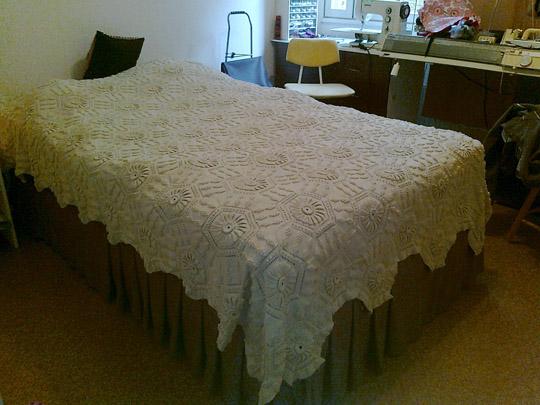 Tuula Turunen: virkattu päiväpeitto