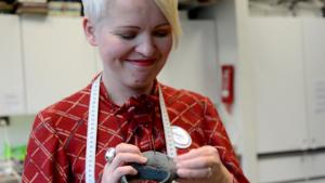 Tunelmaa WeeGeen Taidemaratonilta 2011. Risaineri Aija Rouhiainen.