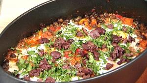 Afro-suomalainen kasvispata. Voita & Sokeria, Aamu-tv.