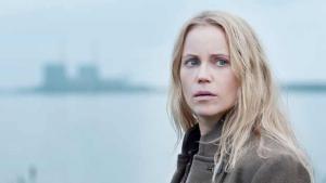Sofia Helin on Saga Norén. Silta - toinen tuotantokausi. Kuva: Yle Kuvapalvelu