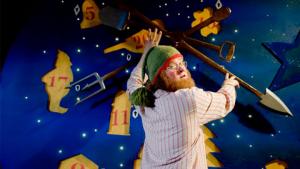 Markus Petsalo Löytösenä vuoden 2009 joulukalenterissa.