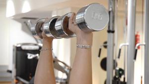 Vinopenkki ja painot. Kuva: Jenny Huttunen