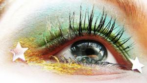 Silmämeikki. Kuva: Stock.xchng