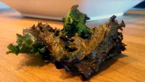 Lehtikaalisipsit. Kuva: Anni Alatalo, Yle Olotila.