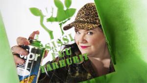 Sissipuutarhuri Minna Kivelä. Kuva: Yle Kuvapalvelu