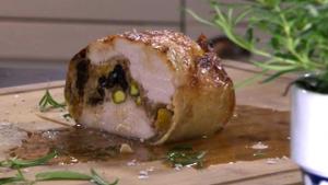 Täytetty broileri Strömsön tapaan. Kuva: Strömsö