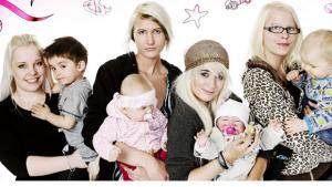 Yle TV2:n Teiniäidit-sarja alkaa 11.10.2012.  Kuva: YLE Laura Pohjavirta