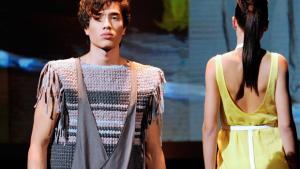 Elina Liimatan asuja NRJ Fashion Awards -kilpailussa  2012. Kuva: Mikko Jylhä.