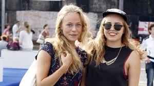 Värikäs festarityyli säväyttää Flowssa. Kuva: Siiri Huttunen, Yle Olotila