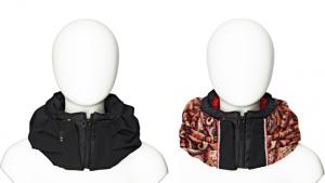 Näkymätön pyöräilykypärä. Kuva: hovding.com