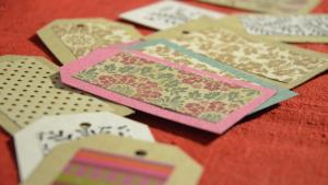 Joulupakettikortit. Kuva: Jenny Huttunen