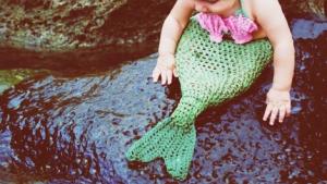 Pieni merenneito. Kuva: pinterest.com/pin/144219712/