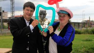 Sissipuutarhurit Lahdessa. Kuva: Eero Liimatainen, Yle. Sissipuutarhurit Lahdessa. Kuva: Eero Liimatainen, Yle.