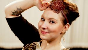 Puoli seitsemän -muotiviikon 2012 stailauskilpailun voittajastailisti Sohvi Nyma