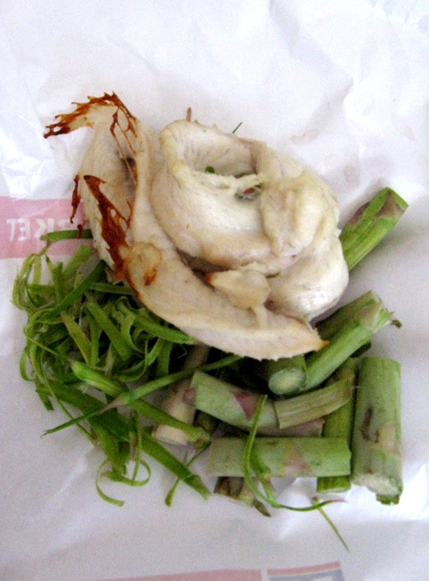 Haukea ja parsaa. Kuva: Laitakaupungin kanat.