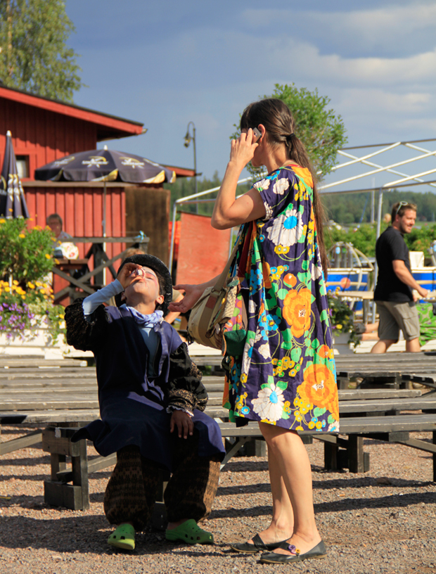 Sissipuutarhurit Loviisassa. Sissipuutarhurit Loviisassa.