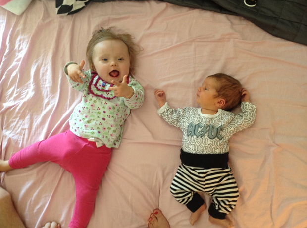 Leijoemous kasvoi Anna-Kaisaan down-lapsen myötä.Kuva: Anna-Kaisa Huurinainen.