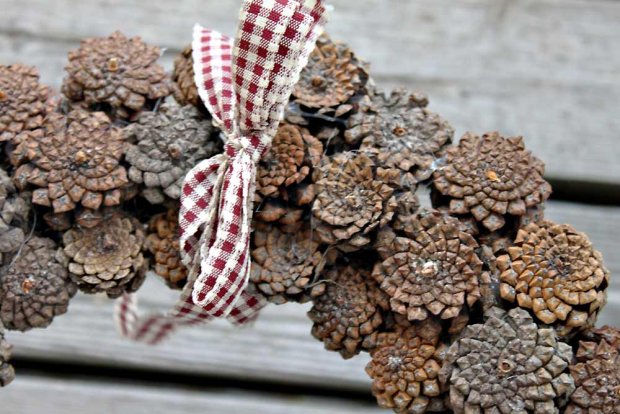 Kieputtele kranssipohja oksista tai villiviinistä. Kuva: Yle Olotila, Ulla Vuorela Kieputtele kranssipohja oksista tai villiviinistä. Kuva: Yle Olotila, Ulla Vuorela