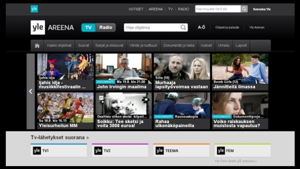 Yle Areena tuo romantiikkaa syksyyn. Kuva: Yle