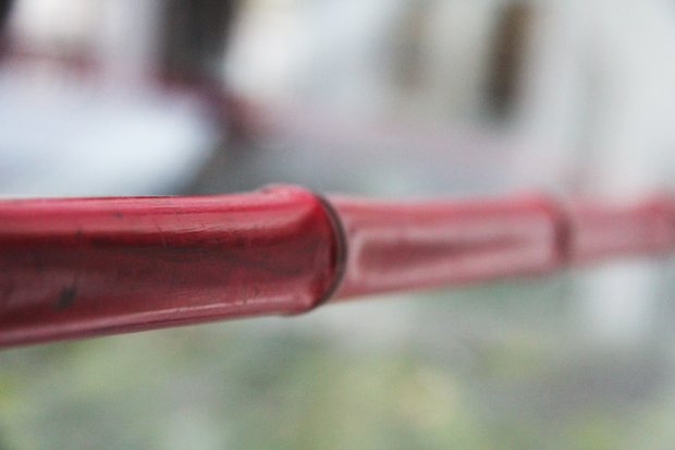 Bambukeppi keppijumppaan. Kuva: Ulla Vuorela