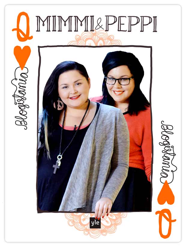 Blogistania: Mimmi ja Peppi, More To Love. Kuva: Yle Blogistania: Mimmi ja Peppi, More To Love. Kuva: Yle
