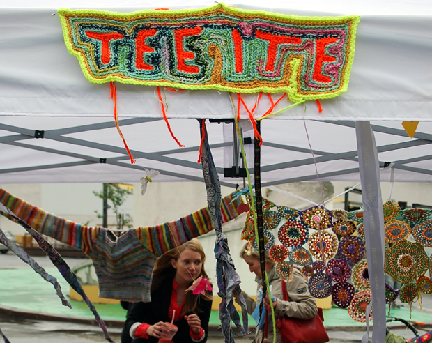 TEE ITE! on koko kansan käsityökarnevaali. Kuva: Anni Alatalo, Yle Olotila TEE ITE! on koko kansan käsityökarnevaali. Kuva: Anni Alatalo, Yle Olotila