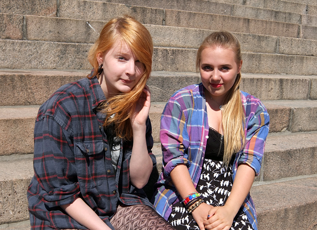 Festareilla jorataan hedelmien ja pikkusuolaisten voimalla. Kuva: Siiri Huttunen