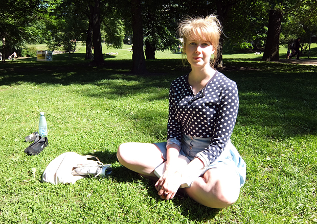 Festareilla jorataan hedelmien ja pikkusuolaisten voimalla. Kuva: Siiri Huttunen