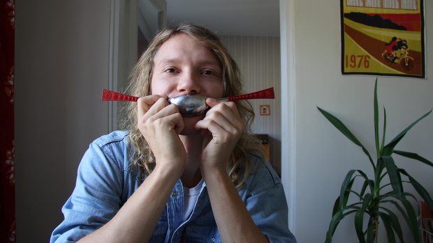 Nanny Still Colorina-aterimet. Kuva: Reetta Arvila, YLE Nanny Still Colorina-aterimet. Kuva: Reetta Arvila, YLE