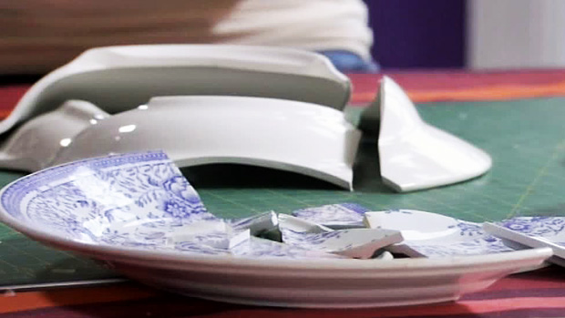 Posliinikorut. Kuva: Strömsö, Yle Posliinikorut. Kuva: Strömsö, Yle