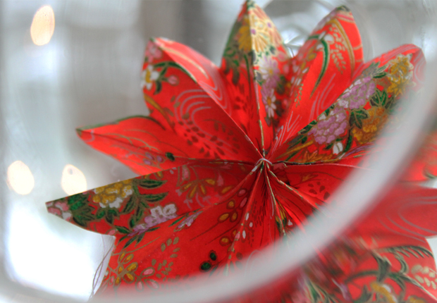 Tee itse paperitähtiä ja kukkia jouluun. Kuva: Ulla Vuorela Tee itse paperitähtiä ja kukkia jouluun. Kuva: Ulla Vuorela