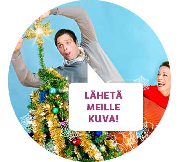 Osallistu jo nyt Ylen jouluaaton Kuusijuhla-tv-lähetykseen kuvalla tai terveisillä