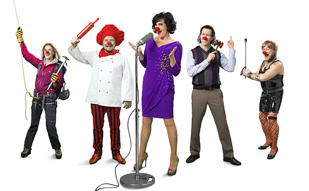 Nenäpäivä kutsuu hulluttelemaan. Kuva: Yle Nenäpäivä kutsuu hulluttelemaan. Kuva: Yle