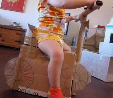 Rakenna pahvista maja2 Rakenna pahvista maja2