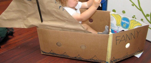 Rakenna pahvista maja Rakenna pahvista maja