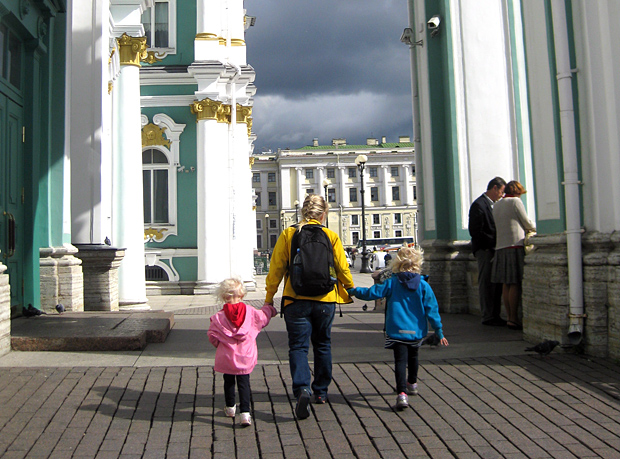 Lasten kanssa matkalla - Pietari. Kuva: Pauliina Ståhlberg