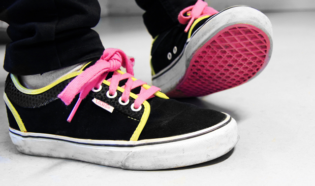 Pinkkiä tossuissa! Kuva: Siiri Huttunen Pinkkiä tossuissa! Kuva: Siiri Huttunen