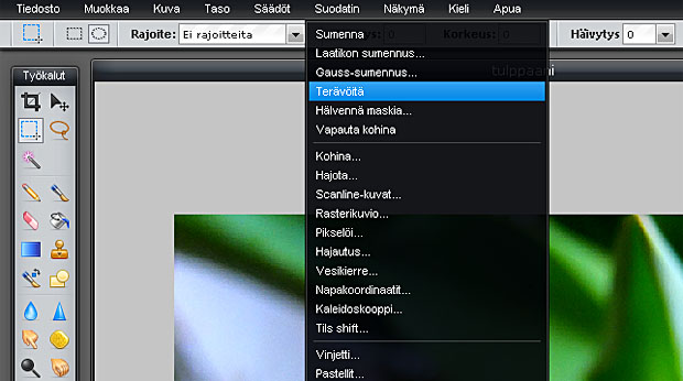 Kuvakaappaus pixlr.com Kuvakaappaus pixlr.com
