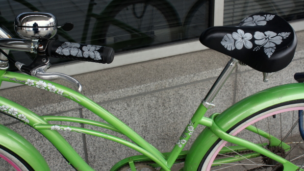 Tällä pyörällä kehtaa ajella. Kuva: Liisa Koivisto