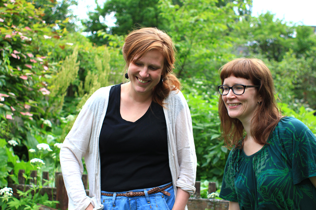 Kaupunkirenki viljelee toisen pihalla - kaikkien iloksi. Kuva: Siiri Huttunen