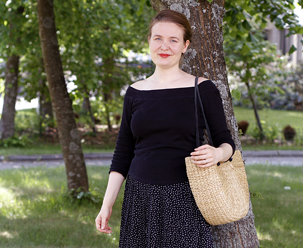 Hyvän mielen kesävaatekaapissa on vain itselle parasta. Kuva: Siiri Huttunen