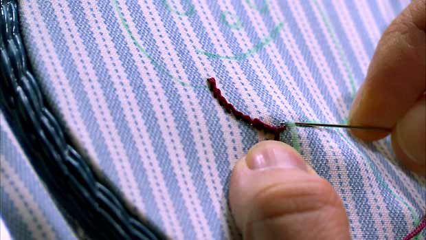 Kirjo lapsen piirustus kankaalle. Kuva. Strömsö. Kirjo lapsen piirustus kankaalle. Kuva. Strömsö.