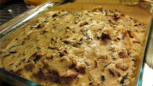 Sieni-kuhapaistos. Kuva: santsikierros.com Sieni-kuhapaistos. Kuva: santsikierros.com