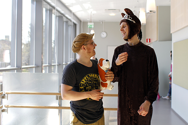 Sipe ja Heppa. Kuva: Siiri Huttunen, Yle Olotila