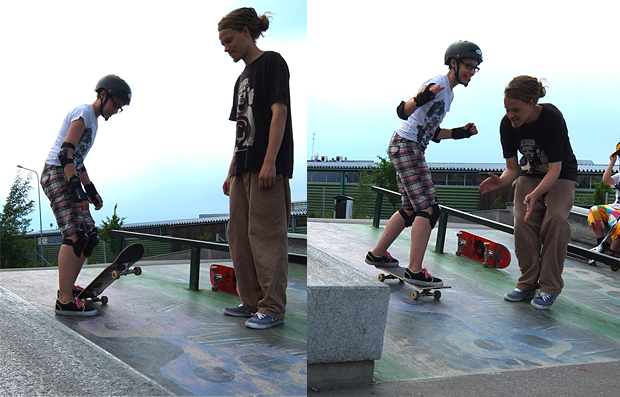 Skeittaaminen on itsensä ylittämistä. Kuva: Yle Olotila Skeittaaminen on itsensä ylittämistä. Kuva: Yle Olotila