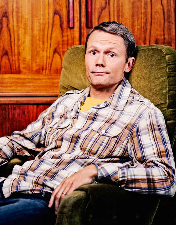 André Wickströmin ansiosta Solsidan on myös suomalainen. Kuva: Yle