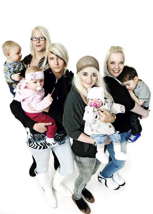 TV2:n Teiniäidit-sarjassa seurataan neljän teinitytön kasvua äidiksi Kuva:YLE Laura Pohjavirta TV2:n Teiniäidit-sarjassa seurataan neljän teinitytön kasvua äidiksi Kuva:YLE Laura Pohjavirta